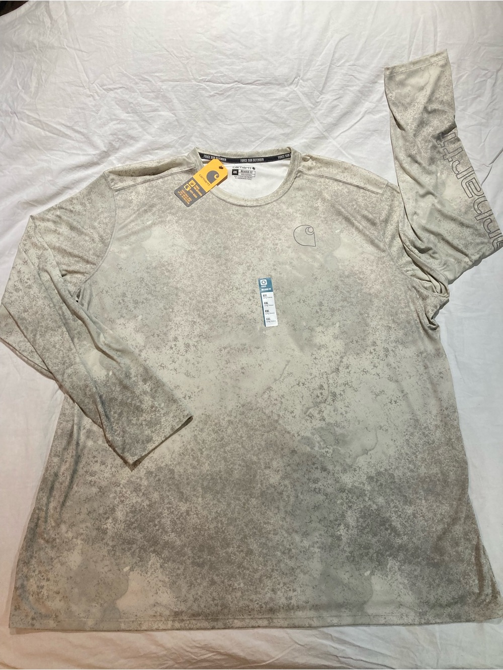 Carhartt Sun Defender L/S Shirt. Men’s size 4X, NWT!
